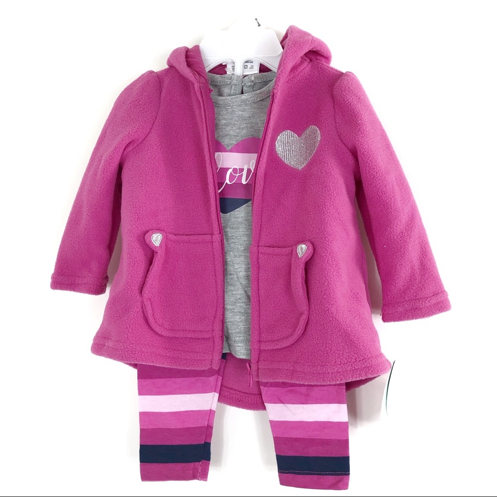 Nannette Baby clothes 3pc set 0-3 months